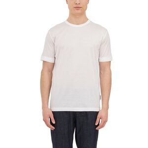 PAOLO PECORA Men's Crew Neck Short Sleeve T-Shirt Men WHITE T-Shirts